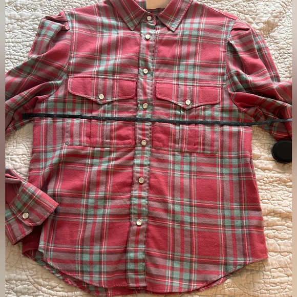 Isabel Mirante flannel women’s size 40 - Picture 6 of 9